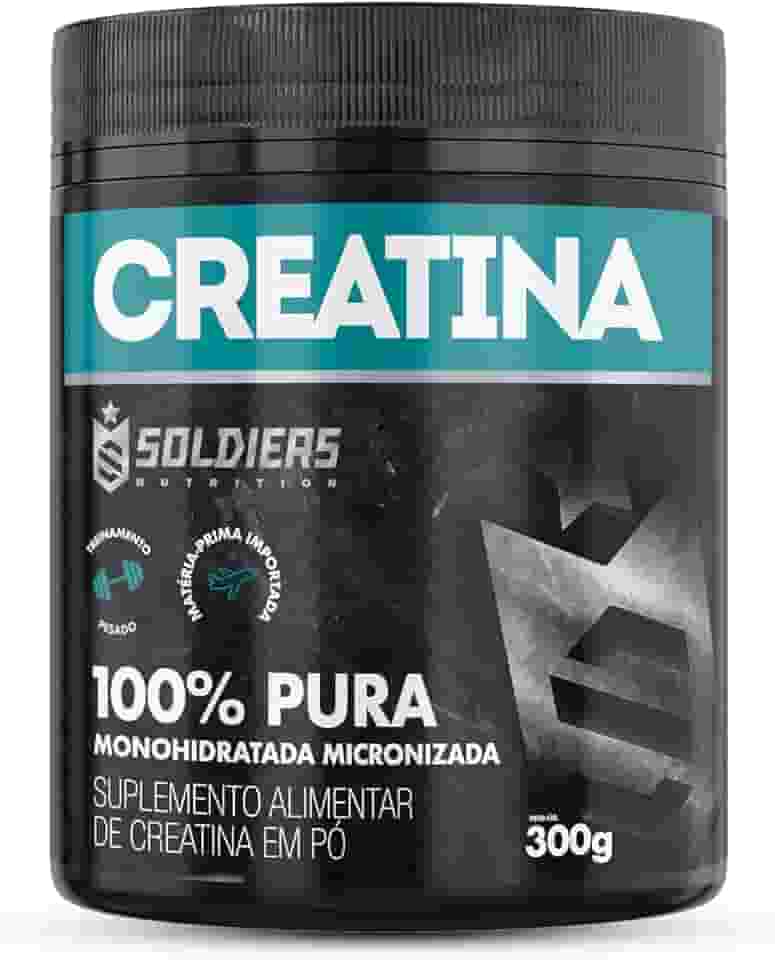 Soldiers Nutrition Creatina Monohidratada Pote 300g