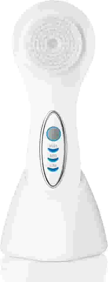 Conair True Glow escova facial sônica à prova d'água + recarregável - Limpeza profunda, Desintoxicante