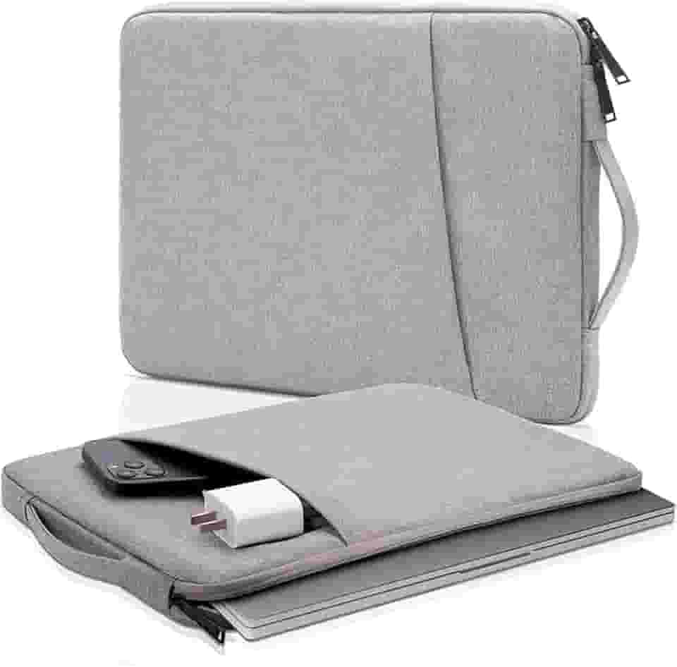 Case para Notebook, Capa Notebook Slim Minimalista Moderno Prático, À Prova d'água, À Prova de Choque (Cinza, 13,3'')