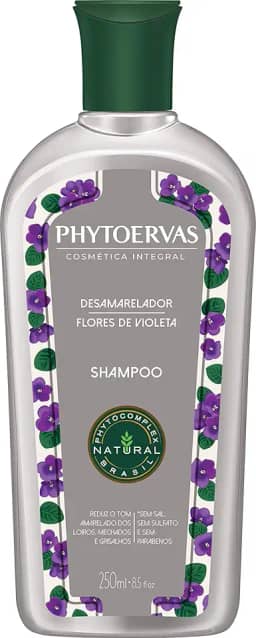 Phytoervas Desamarelador Shampoo Uso Diário, 250 ml
