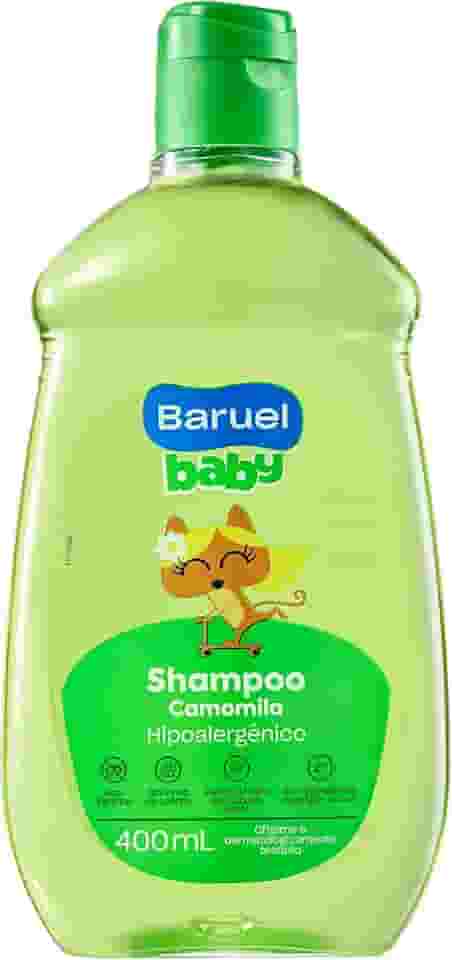 Shampoo Infantil Camomila 400ml – Baruel Baby