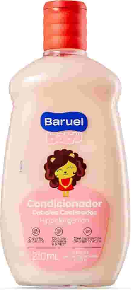 Condicionador Infantil Cabelos Cacheados 210ml – Baruel Baby