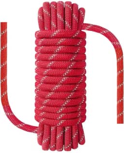 NorthPada Corda De Escalada Nylon Estático Resistente 3/8 Pol. (10 Mm) X 16 Pés (5 Metros) Para Prática Nós, Trabalho Com Árvores, Barco Âncora Marítima, Rapel Emergência, Balanço, Vermelha
