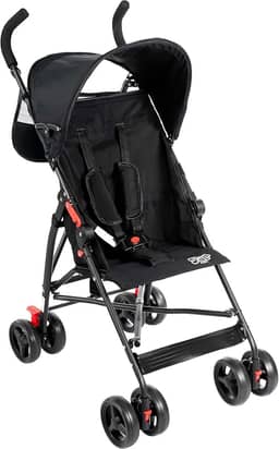 Carrinho de Bebê Passeio Guarda Chuva Styll Baby Preto