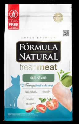 Ração Fórmula Natural FreshMeat Sênior para Gatos Sabor Frango 7kg