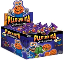 Chiclete Plutonita Cabeça de Abóbora 180g - Arcor
