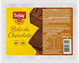 BOLO DE CHOCOLATE 200G - SEM GLÚTEN