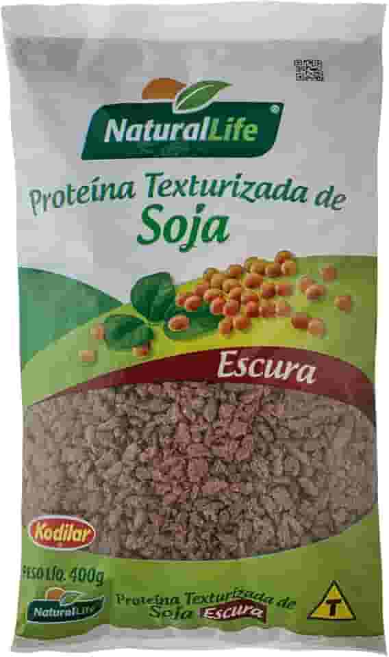 Proteína Texturizada de Soja Média Escura - Natural Life - 400g