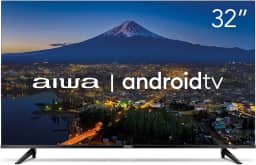 Smart TV Aiwa 32', Android, HD, Borda Ultrafina, HDR10, Dolby Áudio - AWS-TV-32-BL-02-A