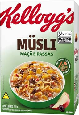 Cereal Musli Maçã/Passas 270g