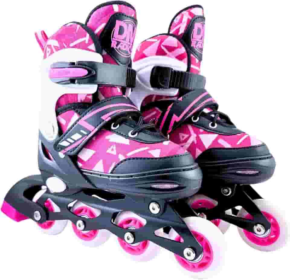 Patins Infantil e Adulto, Patins Inline, Patins Infantil Menina e Menino Multicor