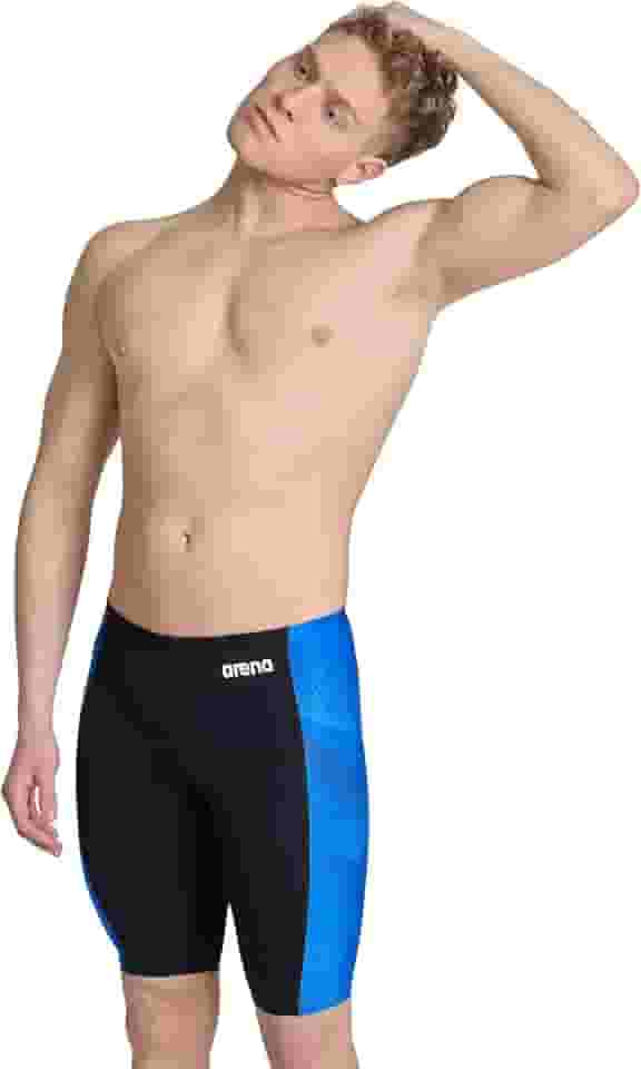 Calções de banho Arena Performance Men's Halftone Swim Jammer Athletic Swimwear Professional Swimsuit arenaMasculino