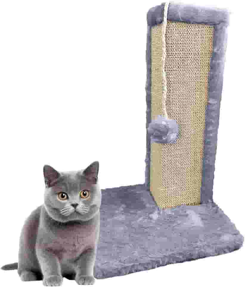 Arranhador De Gato Protetor Canto De Sofá Premium (Cinza)