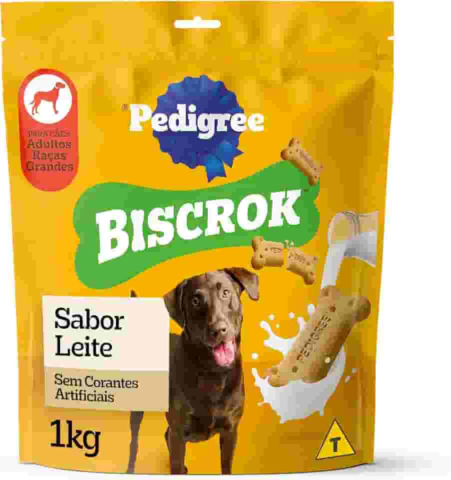 Biscoito Pedigree Biscrok Para Cães Adultos Raças Grandes, 1 kg