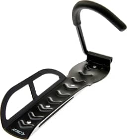 Suporte de Parede Atrio para Bicicleta até 20Kg com Gancho Acolchoado Material em Aço e Borracha Preto - BI054