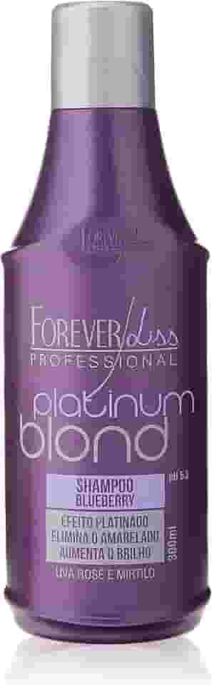 Forever Liss Shampoo Platinum Blond Matizador Roxo 300Ml