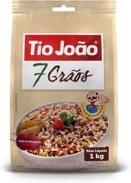 Arroz 7 Grãos com Quinoa Tio João 1kg