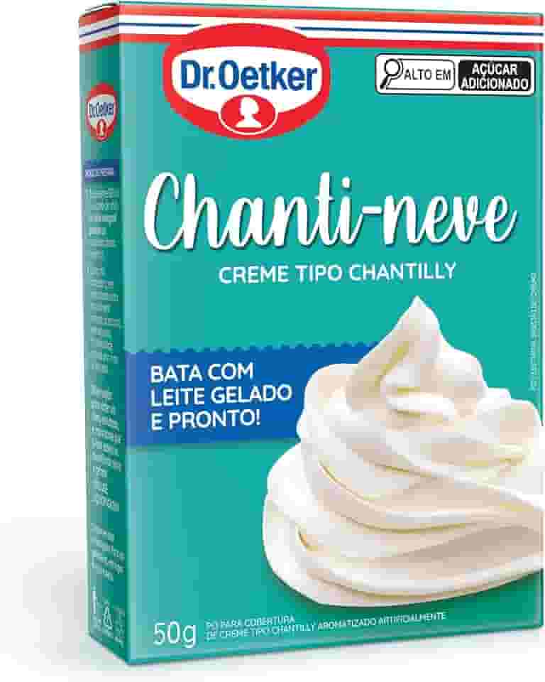 Dr.Oetker Dr. Oetker Pó Para Chanti-Neve Creme Tipo Chantilly Para Rechear E Decorar Bolos Pavês E Sobremesas Textura Leve E Suave 50G