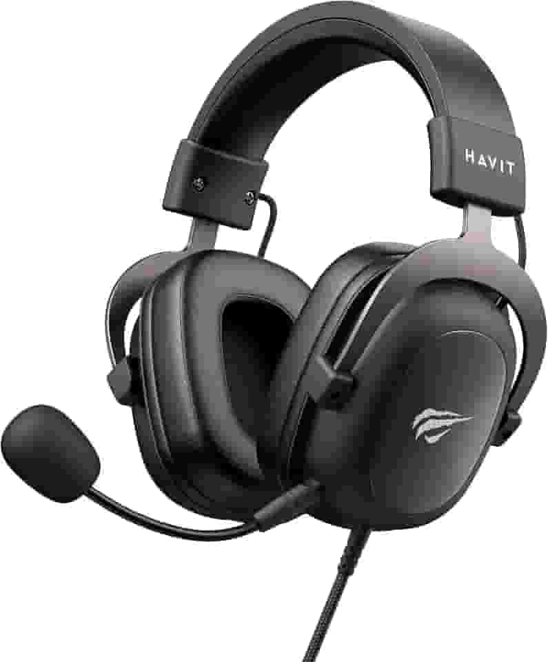 Havit Headphone Fone de Ouvido H2002d, Gamer, com Microfone, Falante 53mm, Plug 3, 5mm: compatível com XBOX ONE e PS4, HAVIT, HV-H2002d