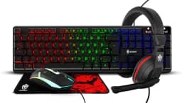 COMBO GAMER STARTER (TECLADO+MOUSE+FONE+MOUSEPAD) - EG54 - EVOLUT