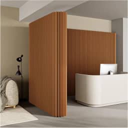 Biombos e Divisórias Divisória De Ambiente Dobrável Portátil Com Tela De Privacidade Para Escritório Em Casa, Divisória De Ambiente Art Déco Moderna, Divisória De Parede Temporária Para Sala De Estar