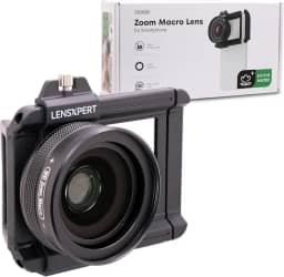 Lente macro 10X-20X para smartphone, kit universal de lentes close-up HD com clipe para smartphone – perfeita para fotografia macro, joias, flores, insetos