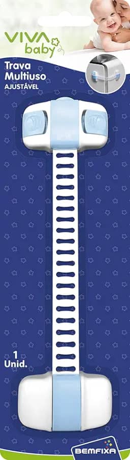 Vivababy Trava Multiuso Ajustável Branco/Azul