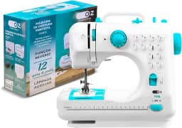 Máquina De Costura Multi Points Bivolt Branca OZ