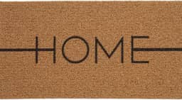 Capacho de Vinil Kapazi Home Bege 40x75cm – Tapete Para Entrada Antiderrapante