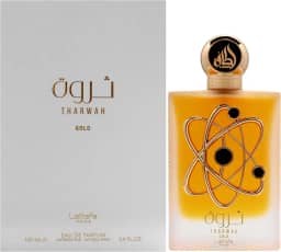 Perfume Importado Eau de Parfum Tharwah Gold Lattafa