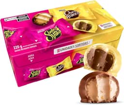 Caixa Sonho de Valsa e Ouro Branco Sortidos Sabor Chocolate 220g
