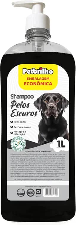 Shampoo Petbrilho Escuros 1L