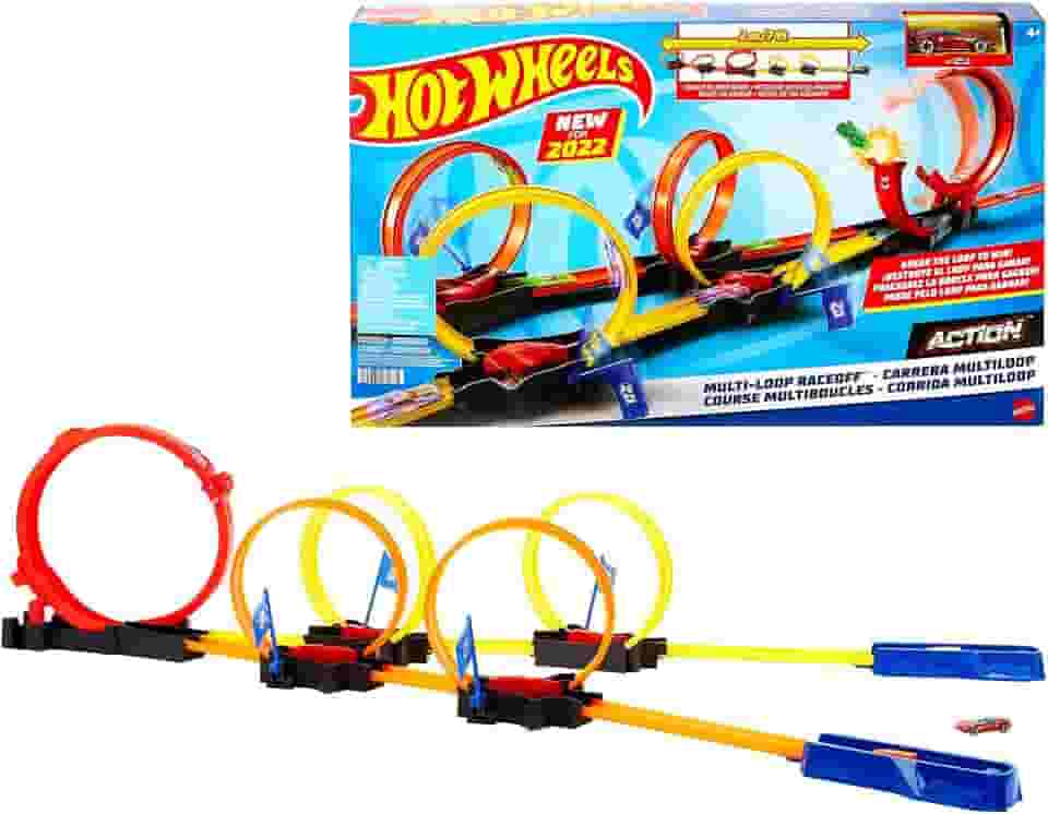 Hot Wheels Action Pista de Brinquedo Competição Super Loop para crianças a partir de 4 anos
