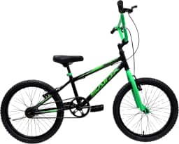Bicicleta Aro 20 Freestyle BMX Infantil Quadro Reforçado Freios V-Brake