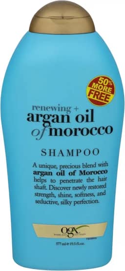 Organix Argan Oil Shampoo Bonus, 19,5 onça