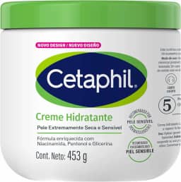 Creme Hidratante Corporal para Pele Seca e Sensível Cetaphil 453g - Hidratação 48h
