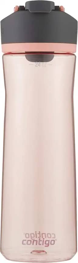 Contigo Cortland 2.0, 680 g, garrafa de água com tampa de vedação automática, limonada rosa