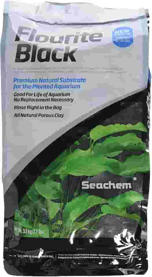 Seachem Flourite Black – substrato fértil para aquário plantado – 3,5kg