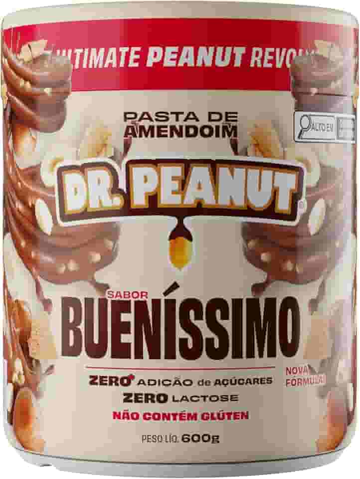 DR. Peanut Pasta de Amendoim Bueníssimo 600G - Com Whey Protein