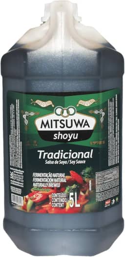 Molho Shoyu Tradicional Mitsuwa 5 Litros