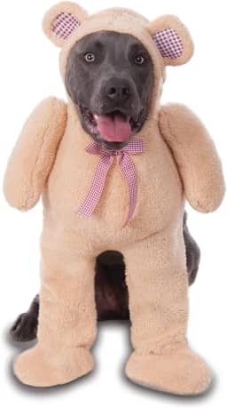Rubie's Fantasia de animal de estimação Big Dog's Walking Teddy Bear da Costume Co