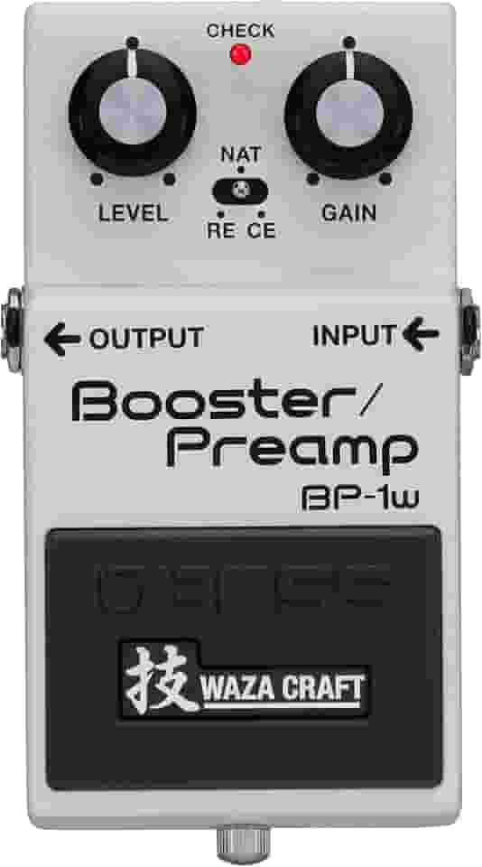 BOSS Pedal De Efeitos Bp-1W Boost, Overdrive E Pré-Amplificador