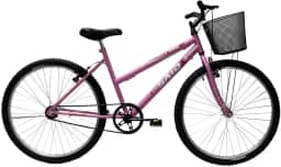 Bicicleta Aro 26 Feminina Mono Saidx Sem Marcha Com Cesta