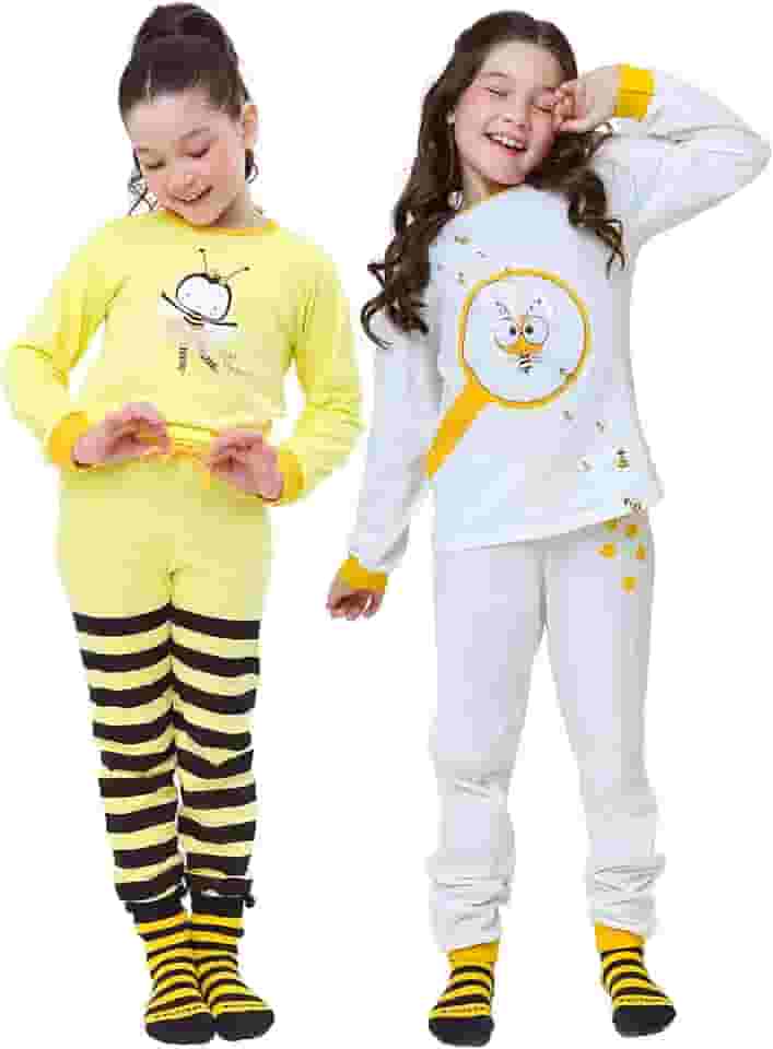 Kit 2 Pijamas Menino ou Menina Infantil 100% Algodão Premium Conforto e Estilo 1,2,3,4,6,8,10 Anos