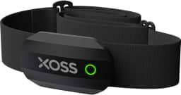 XOSS – Pulseira de peito com monitor de frequência cardíaca, Bluetooth 4.0, frequência cardíaca sem fio, com alça no peito, acessórios saudáveis, Black Bluetooth&ant+