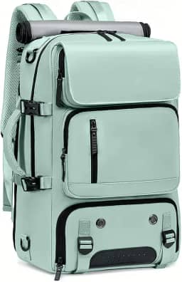 Mochila Reforçada com Compartimentos para Notebook e Tablet – Resistente à Água, USB, Engate de Mala – Masculina e Feminina para Viagem, Trabalho e Dia a Dia