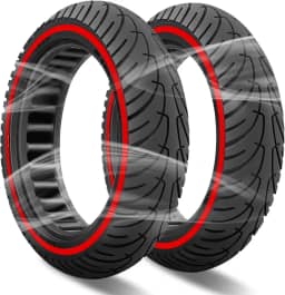 Pneu sólido de 8,5 polegadas, pneus de substituição de scooter elétrica para Xiaomi M365/Pro/1S/Pro2/Essential/Gotrax Gxl V2/Gotrax XR pneus sólidos de substituição frontal ou traseira (2