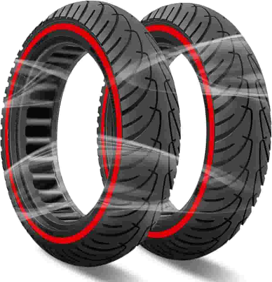 Pneu sólido de 8,5 polegadas, pneus de substituição de scooter elétrica para Xiaomi M365/Pro/1S/Pro2/Essential/Gotrax Gxl V2/Gotrax XR pneus sólidos de substituição frontal ou traseira (2