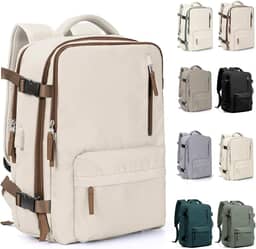 Mochila Executiva de Viagem Grande 40L Impermeável com Porta USB, Mochila Compartimento para Notebook, Mochila Feminina/Masculina Reforçada para Trabalho e viagem – VANOVA