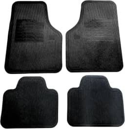 Kit 4 Tapetes Automotivos Universais - Encaixe Perfeito p/Todos Carros - Borracha Lavável